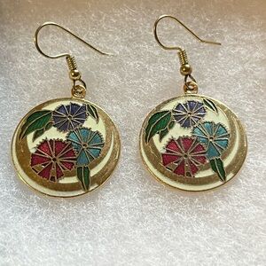 Cloisonné Earrings